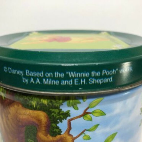 Disney Winnie the Pooh Collectible Tin Can Canister Collector's Series 7 - Picture 9 of 11